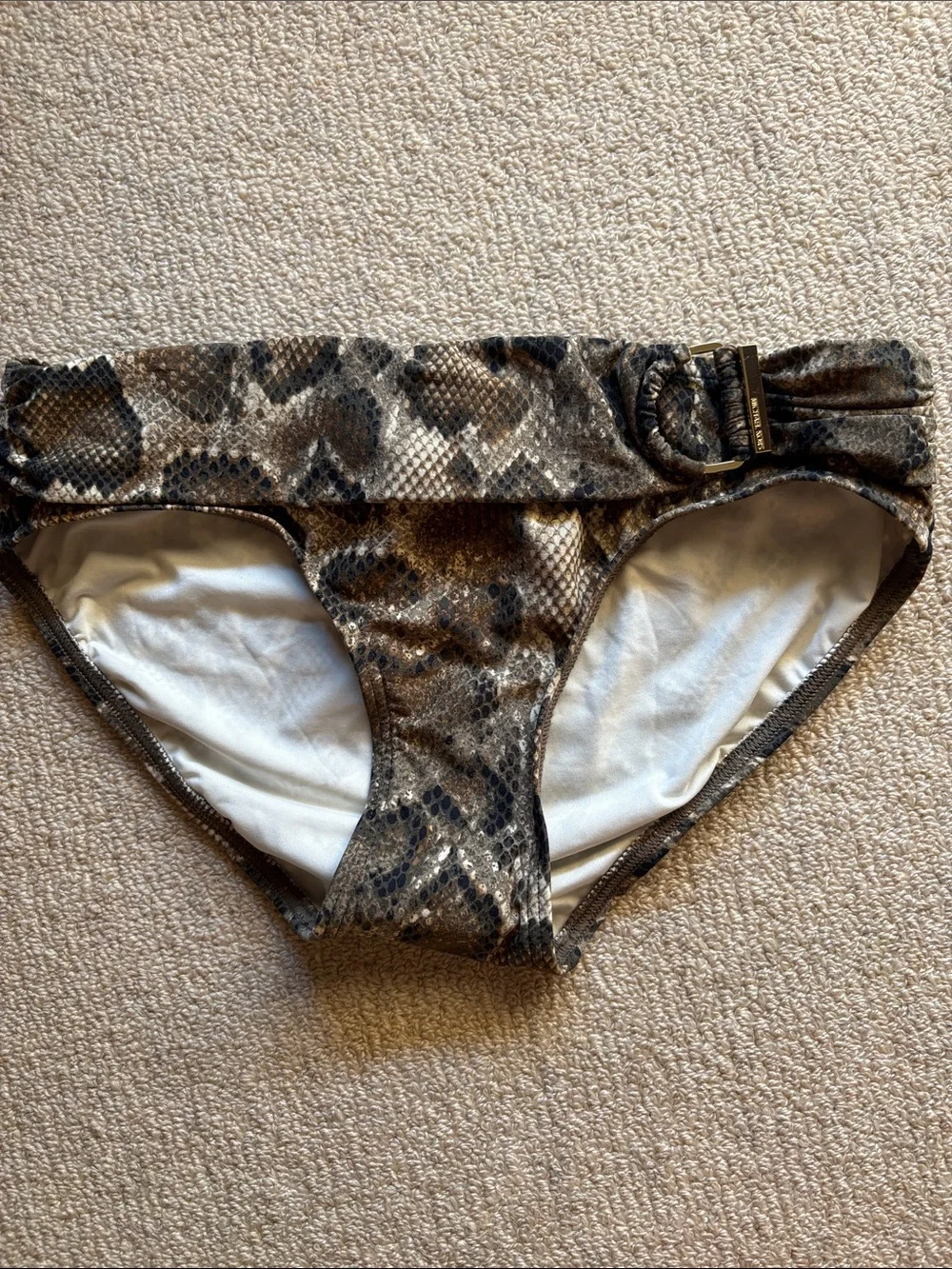Michael Kors snake print bikini bottom